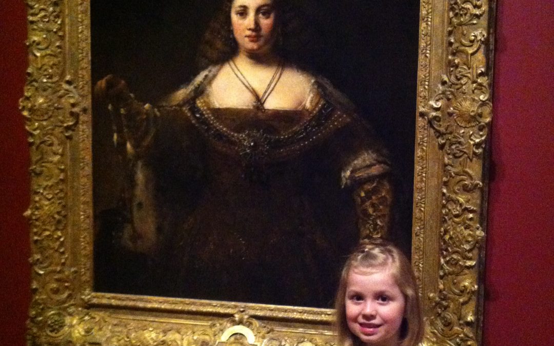 My Little Princess Meets a Queen – Our Visit To The Hammer Museum