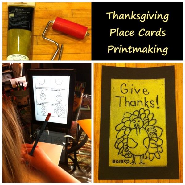 Thanksgiving Place Cards Eye Can Art Kits for Kids