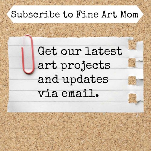 Fine Art Mom Subscribe Title
