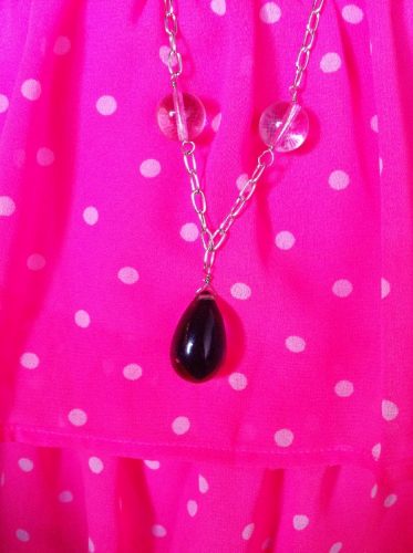 Wire wrapped necklace