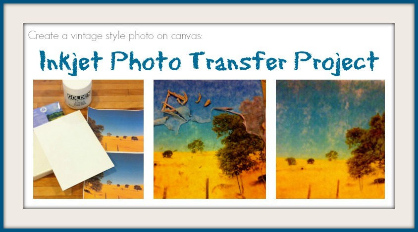Inkjet Photo Transfer Collage Fine Art Mom