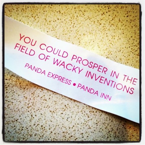 Invention Fortune Cookie