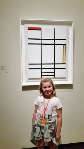 LACMA Maisie with Mondrian