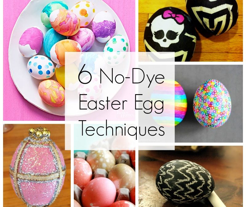 6 No-Dye Easter Egg Techniques Fine Art Mom