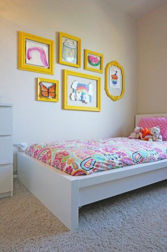 5 Easy Kids Wall Art Projects Frame Wall